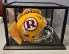 Sonny Jurgensen signed Full Size Helmet & Display Case JSA Autograph Redskins