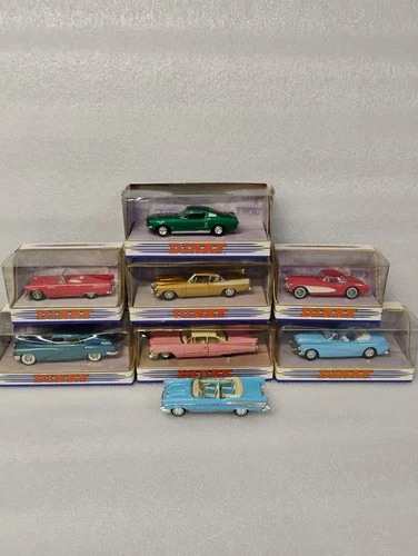Lot of 8 Vintage Matchbox Dinky Collection Diecast Cars 1:43
