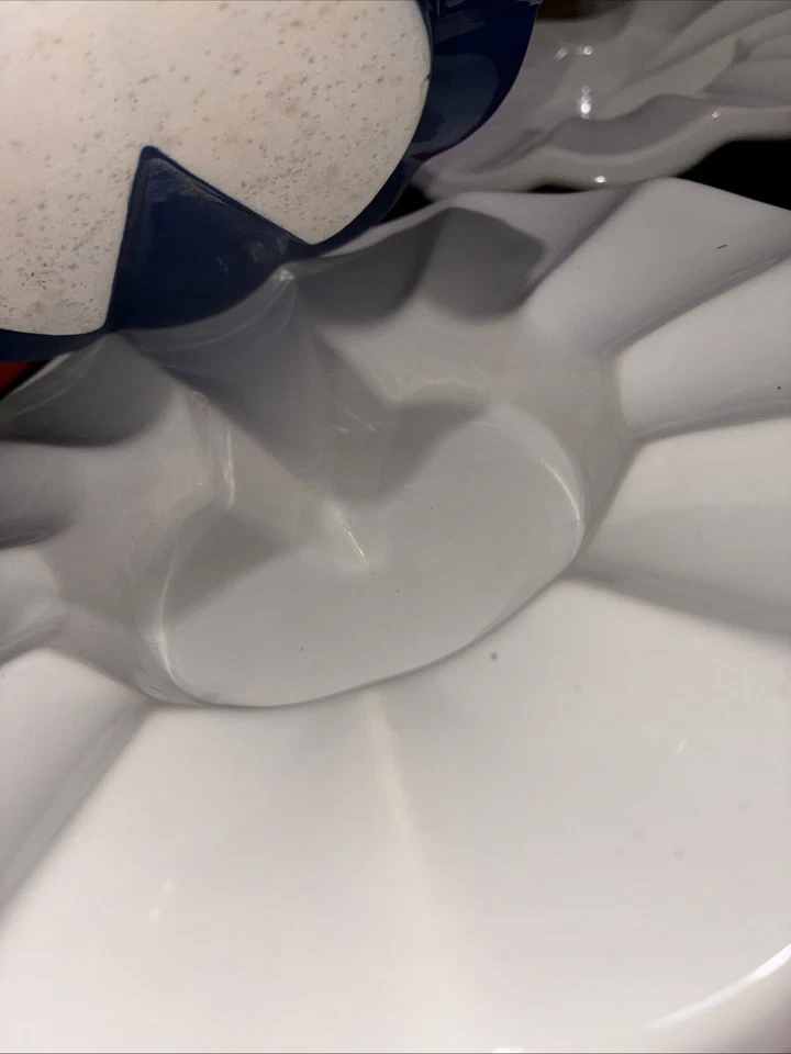 Cendrier Cocarde Par 3 Pièces- Encastrables État Neuf Stock Ancien … ! Rare - Photo 4/4