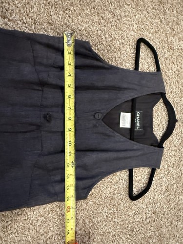 Authentic Chanel Midi Dress Size 4 - Picture 7 of 10