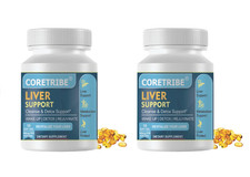CoreTribe Ayurvedic Liver Detox Cleanse Softgels 10 Ct Herbal Wellness Support