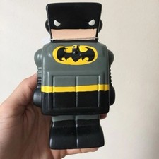 NUEVO Banco de monedas Batman hecho a mano | Hucha pintada a mano | Libro de cómics coleccionable