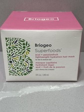 Briogeo Superfoods Acai  Passionfruit Lightweight Hydration Hair Mask, 8.0 oz