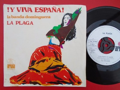 Dominguera La Banda Y Viva Espana 7'' Ariola 11556 EX/VG 1973 picture sleeve, ...