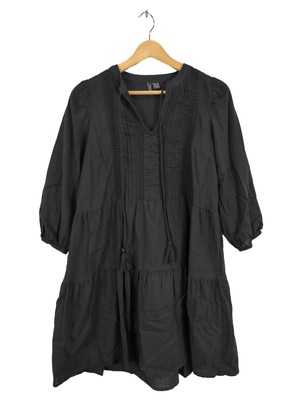 VERO MODA Hippiekleid Damen Kleid Gr. DE 34 schwarz Casual-Look