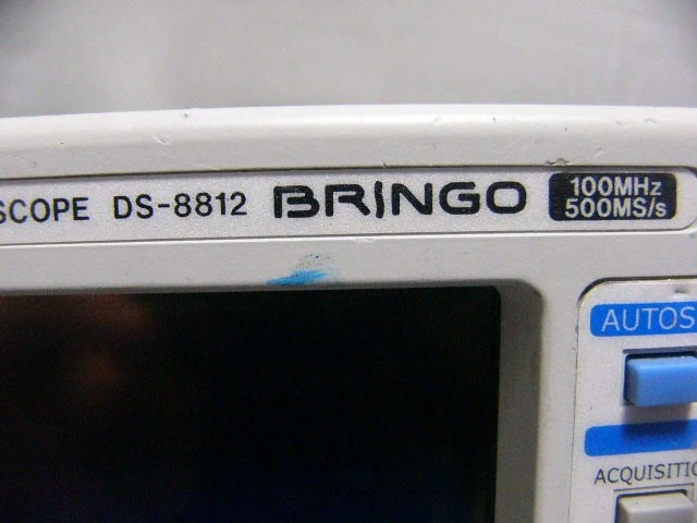 Iwatsu DS-8812 Digital Oscilloscope 100MHz 2CH 500MS/s BRINGO Tested Japan - Image 3 of 4