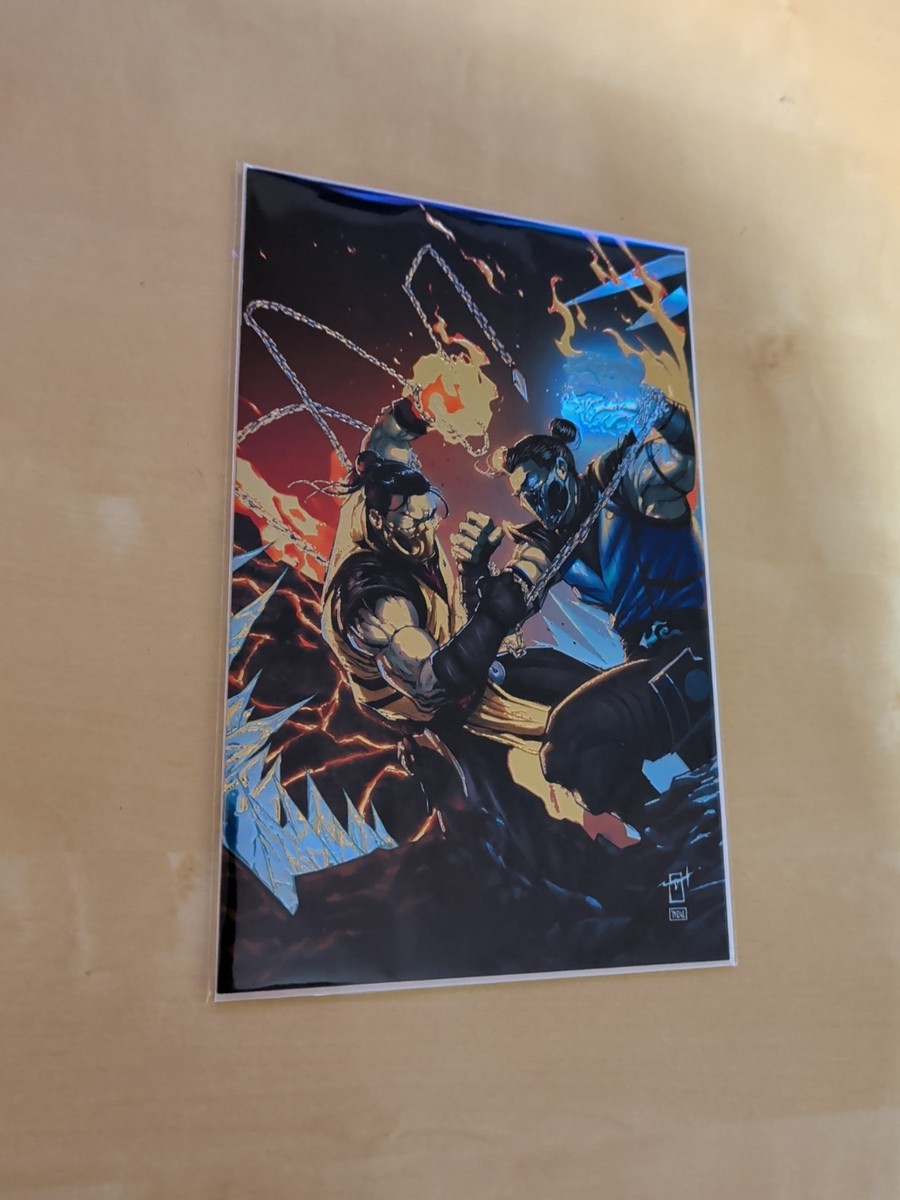 Mortal Kombat Scorpion Sub-Zero Art Book Megacon Orlando LTD