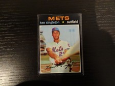 1970-71 Ken Singleton Baseball rookie card NMM. rookie card picture