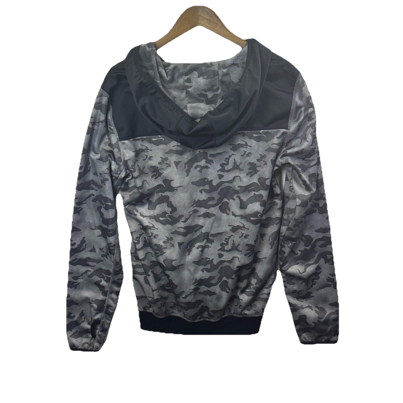 Ecko Function Track Jacket Mens Medium Gray Camo … - image 11