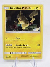 Detective Pikachu 10/18 Detective Pikachu Holo on eBay