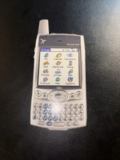 Handspring Treo 600 Die Cut Promo Card Palm OS Vintage Smartphone Advertising