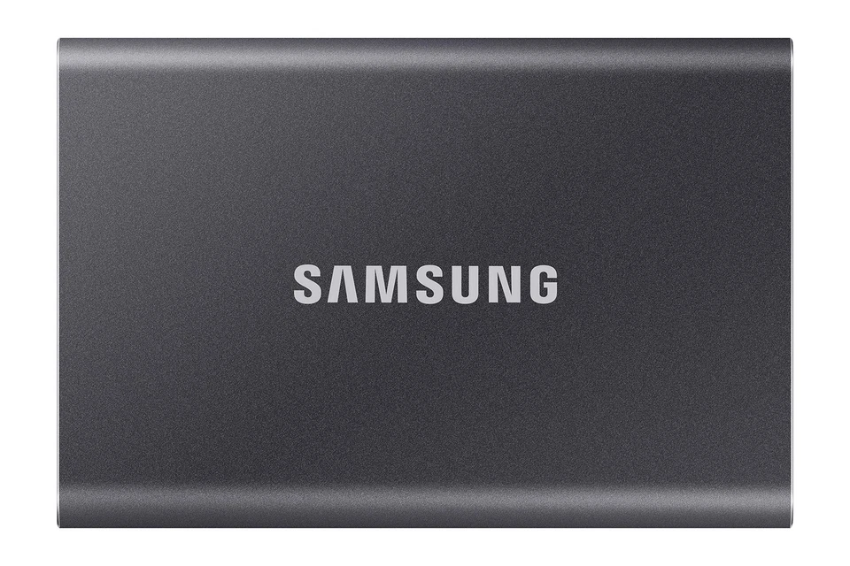 Samsung T7 Portable SSD - 1 TB - USB 3.2 Gen.2 External SSD Titanium Grey (MU-PC - Image 3 of 4