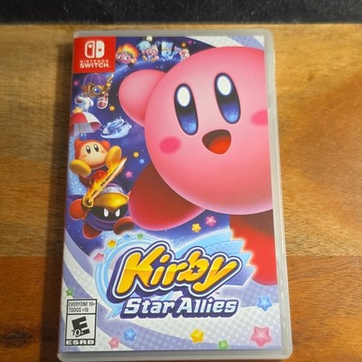 Nintendo Kirby Star Allies Nintendo Switch Multiplayer w/ Case E10+ NTSC
