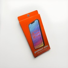 protect onn Glass Screen Protector iPhone 13 Pro Max 6.7 2021 Clear Bubble-Free