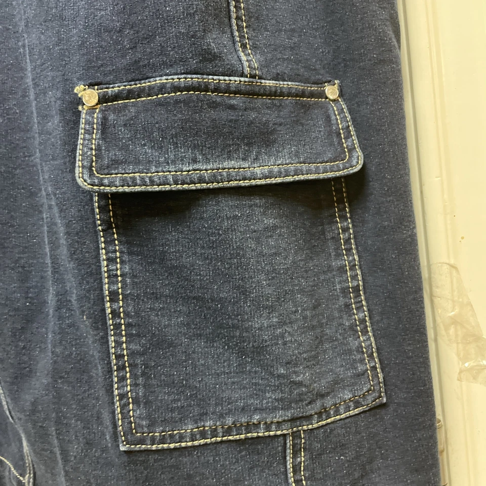 Dream Jeannes By Quacker Factory Stretch Denim Plus Size Women’s Mini Skirt 3X - Image 2 of 4