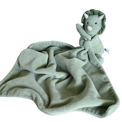 Jellycat Duffie Dino Security Blanket Triceratops Baby Soother Lovey Dinosaur