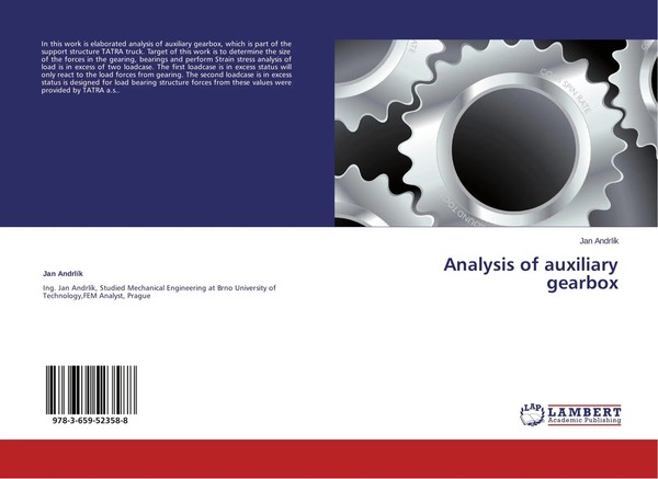 Jan AndrlíK | Analysis Of Auxiliary Gearbox | Taschenbuch | Englisch (2014)-image