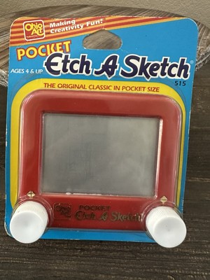 Vintage Buddy L Easy Writer II competition to etch a sketch drawing Vintage Buddy L Easy Writer II competition to etch a sketch drawing
