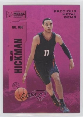 2022 Skybox Metal Universe Champions PMG Pink 58/75 Nolan Hickman #086 0ze5