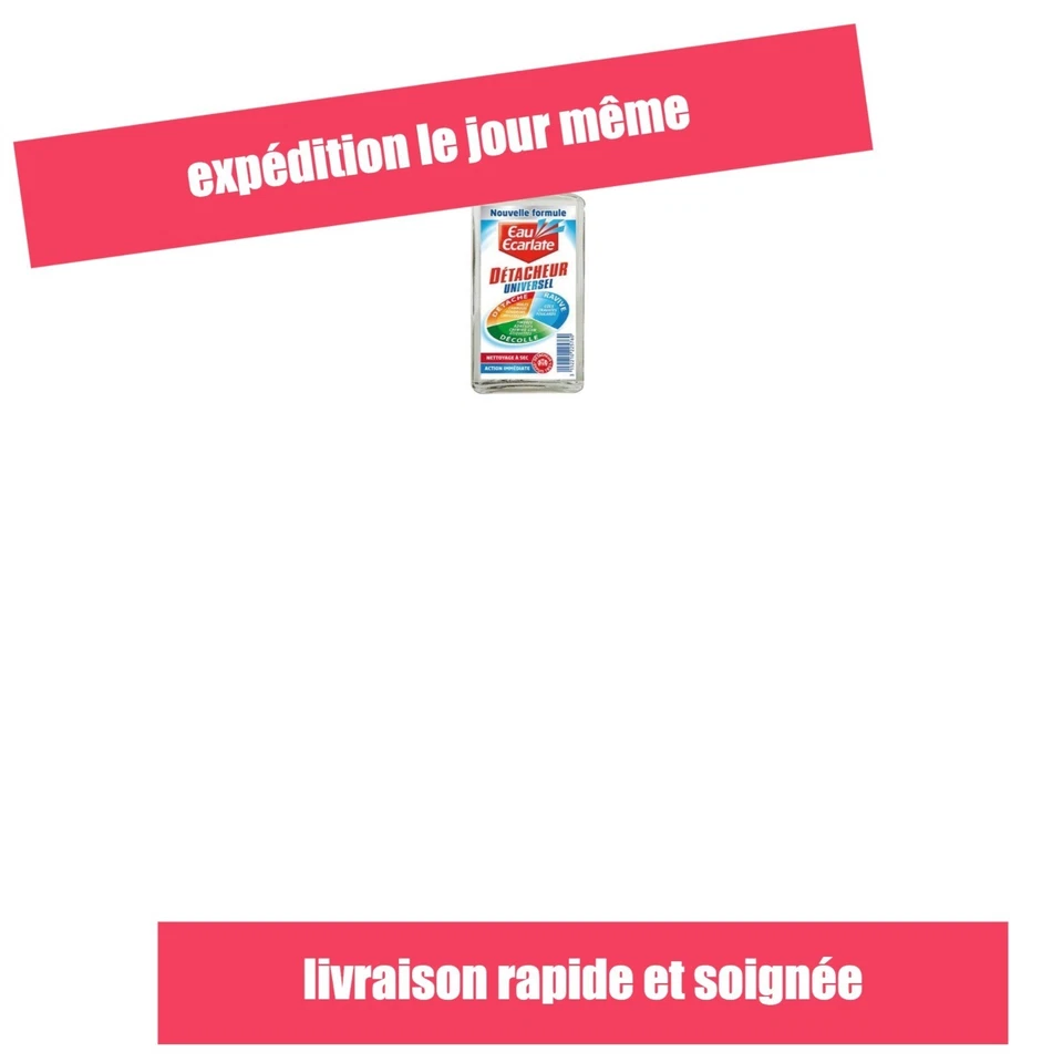 Détachant universel Eau Ecarlate liquide 250 ml Miror - Photo 1/1