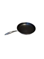 HEXCLAD 12" Hybrid Fry Pan Stainless Steel Non-Stick Frying Pan - No Lid