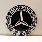 Mercedes-Benz Classic Logo Vintage Heavy Metal Sign – 50 cm (19.7”)