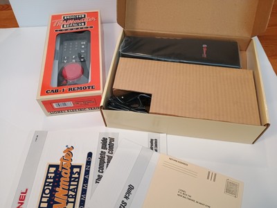 LIONEL TRAINMASTER COMMAND SET CAB-1 REMOTE & COMMAND BASE W/ TMCC 6-12969