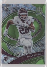2022 Chronicles Draft Picks Spectra Neon Green Prizm 4/49 Isaiah Spiller #26 2h5
