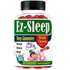 Sleep Melatonin Gummies for Kids   Vegan Sleep Gummies for Relaxation  Calm 60G