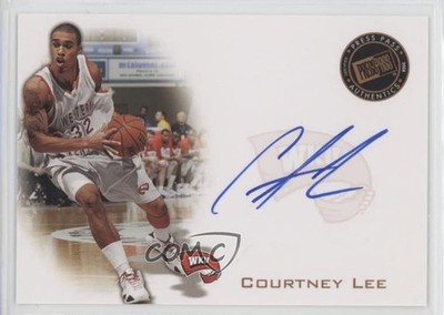 2008-09 Press Pass Signings Bronze Courtney Lee #PPS-CL Rookie Auto RC 0af