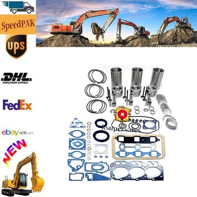 Fit For Yanmar 3TNA72 3TNA72L 3TNA72UJ Engine STD Brand-new Overhaul rebuild kit