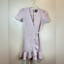 Reformation Women’s Sally Mini Linen Dress Size XS