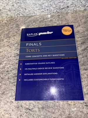 Torts : Core Concepts and Key Questions by Steven Palmer and Kaplan PMBR...