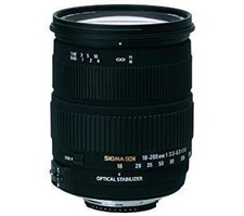 Sigma 18-200mm f/3.5-6.3 DC OS HSM Zoom Lens for Nikon F #0001