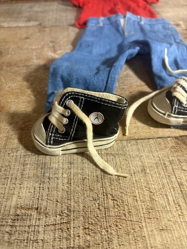 PLEASANT COMPANY American Girl Today BLUE JEAN BASICS Shirt, Jeans, Shoes - Picture 4 of 6