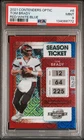 2021 CONTENDERS OPTIC RED/WHITE/BLUE #6 TOM BRADY 5/13 PSA 9