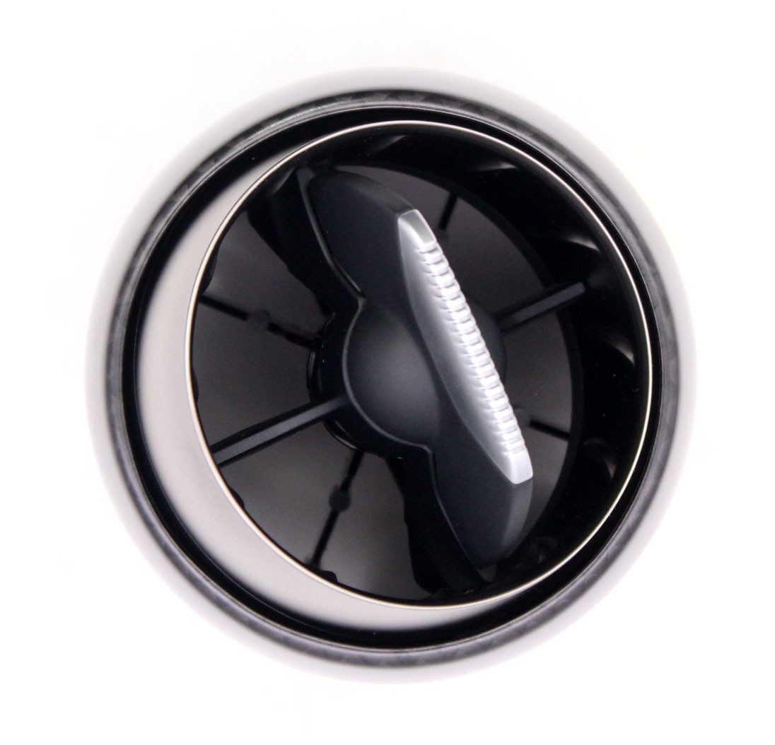McLaren Face Vent Sleeve, Iridium Mech (Satin Carbon Fiber) PN - 14N1747MP-CFS