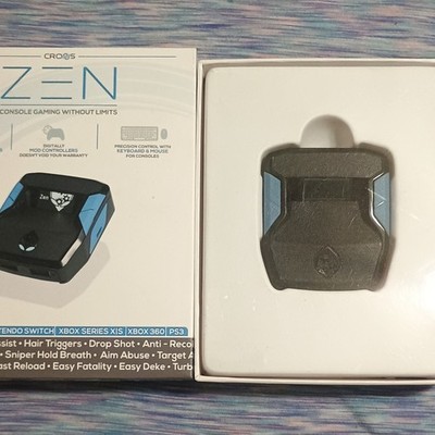 Collective Minds Cronus Zen Console Gaming Adapter Black Blue for Switch Xbox