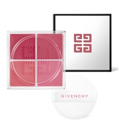 Givenchy Prisme Libre Blush 4 Color Loose Powder Blush #5 Popeline Violine 