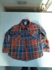 Vintage Adams  Toddlers Plaid Shirt 1/2 -2 Years