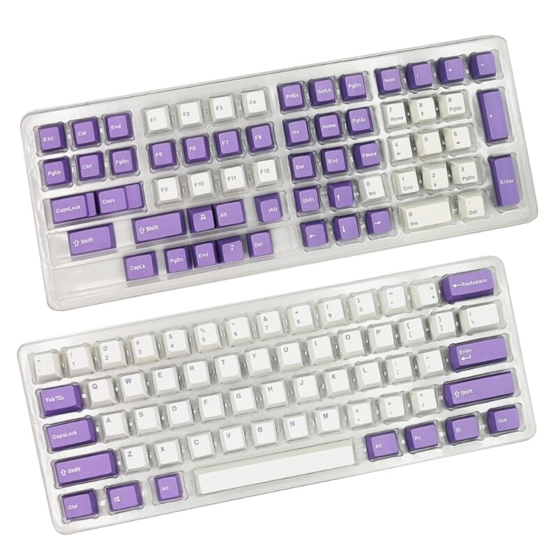 Double Shot Heat Sublimated Mechanical Keyboard Keycaps for Custom Personalization