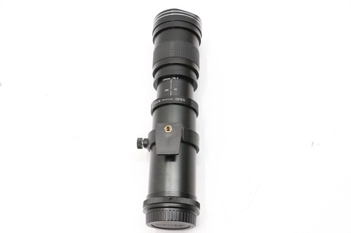Vivitar 420-800mm F/8.3 Super Telephoto Manual Focus Zoom Lens Canon Mount