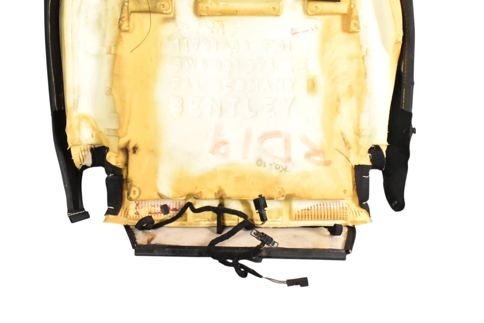 07-09 Bentley Continental Front Right Side Lower Bottom Seat Cushion Oem