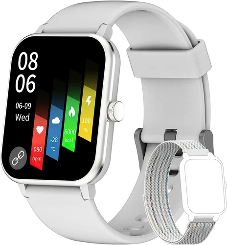 Smart Watch for Woman Men Compatible for iPhone Google Motorola Samsung OnePlus