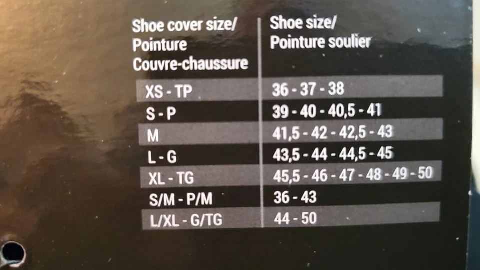 Fundas térmicas para zapatos Louis Garneau Pro pequeñas negras 1083168 Foto 3 de 4