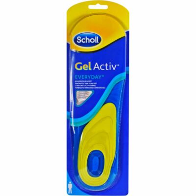 SCHOLL GelActiv Einlegesohlen Everyday men 2 St PZN10820974