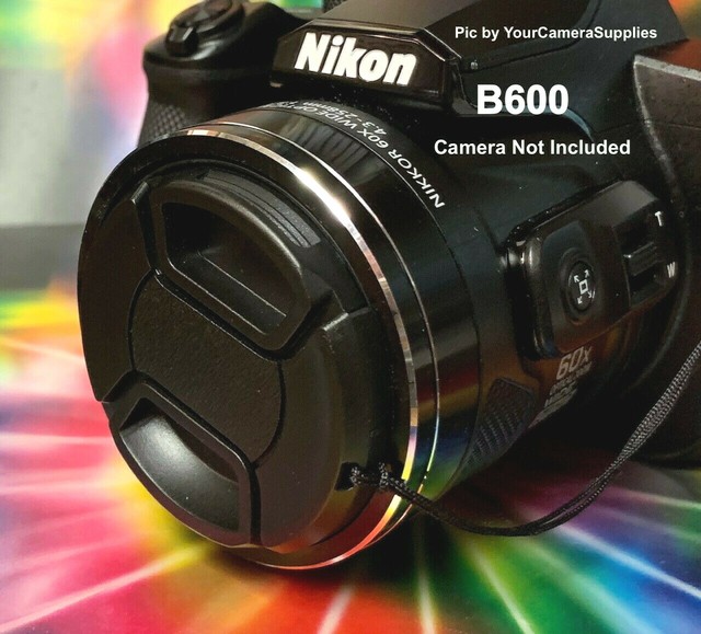 B600 SNAPON FRONT LENS CAP DIRECTLY to CAMERA NIKON COOLPIX B600 B