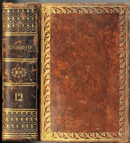 M. TULL. CICERONIS OPERA Recensione Joseph Vict. LE CLERC Edit J.A AMAR 1824 T12