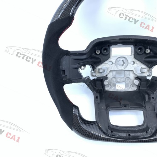 Custom Carbon Fiber Steering Wheel for Ford F150 F-150 F250 Raptor 2021 - 2025 - Picture 6 of 9