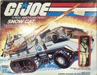 Vintage GI Joe Snow Cat 1985 Hasbro For Parts Or Repair Action Figure